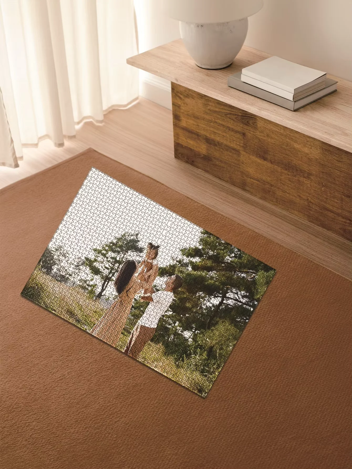 98/300/500/1000pcs Personalized Custom Photo Puzzle Child Gifts For Kids Customized Photo Wooden Name Personalized Photo Gift Pu