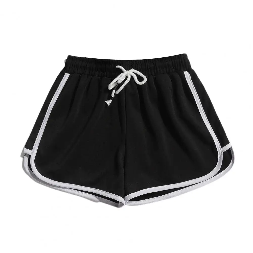 Summer Fashion Shorts Women Girl Shorts Thin Wide Leg Drawstring Mid Waist Short Pants for Sport Casual Street wear