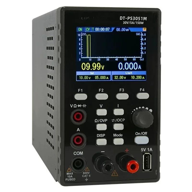 Adjustable DC regulated power supply 30V5A switching power supply CEM PS3051M multi-function multimeter