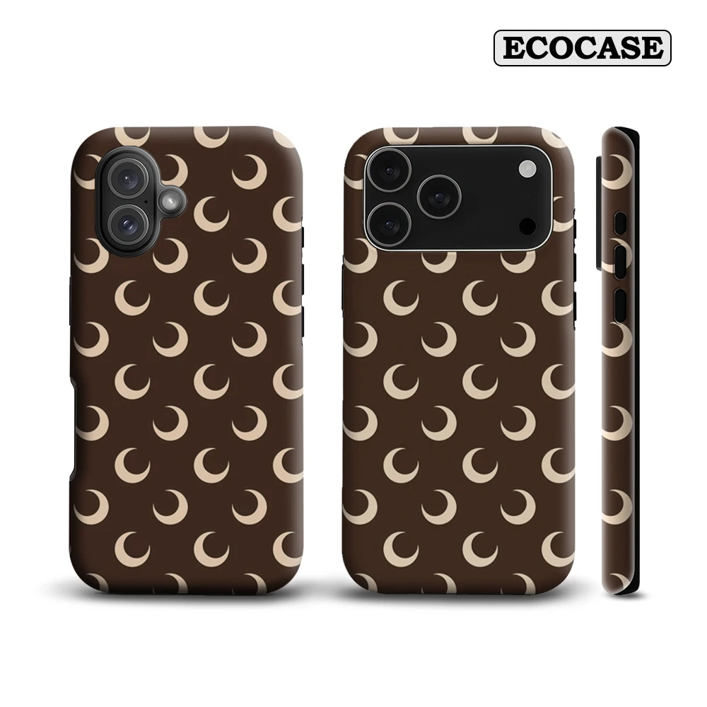 Vintage Crescent Moon IPhone 17 Must-Haves Handyhülle für IPhone 17 16 15 14 13 12 Pro Max Plus Doppelschichtige Rückseite