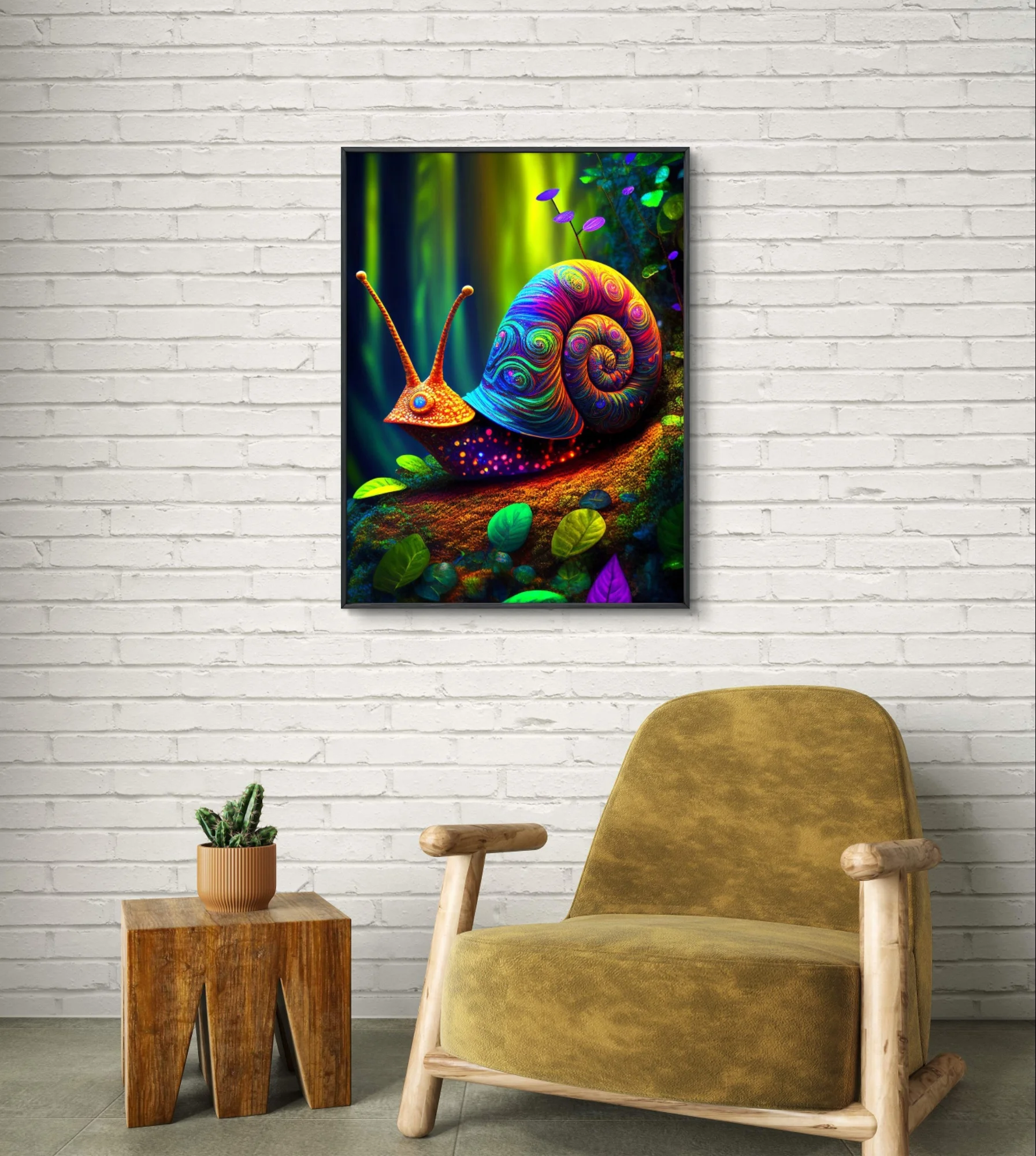 Snails 5D Diamond Painting Crawling Pet Diy AB Diamond Embroidery Cross Stitch Cartoon Animals Living Room Bedroom Wall Decor