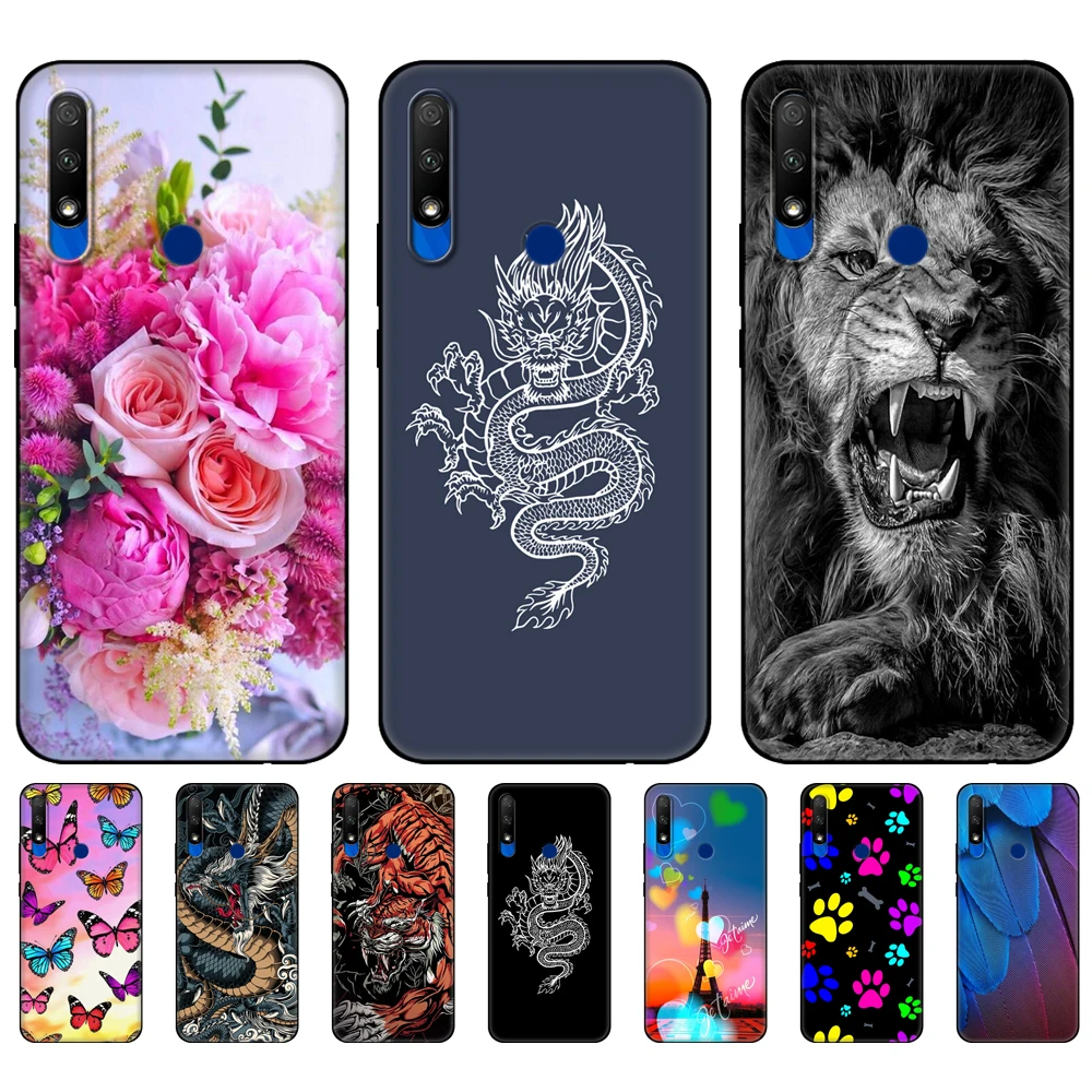 For Honor 9X Global Case Honor 9X Premium Case Silicon Soft Back Phone Cover For Huawei Honor 9X Premium STK-LX1 black tpu case