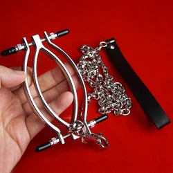 Pussy Clamps,Opens Up Labia Lips Vaginal Expander,Expose Clit Vagina Expansion,Clitoris Clip,Slave Sex Toys For Couples,BDSM