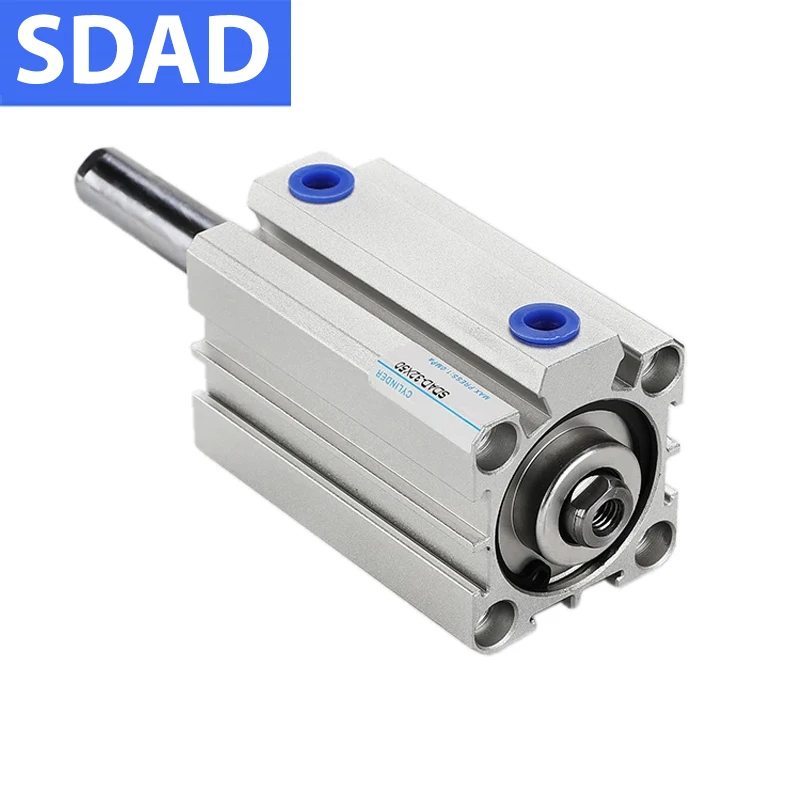 High Quality Small Pneumatic Double Output Double Head Thin Cylinder SDAD20/25/32/40/50/63X10/15/20/25/30/35/40/50