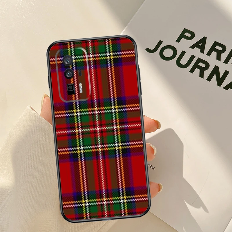 عشيرة ستيوارت فستان الترتان منقوشة حافظة لهاتف Xiaomi 15 14 13 Ultra 13T 14T 15T Pro 17 Pro Max POCO X7 Pro X5 X6 F5 F6 F7 Coque #3