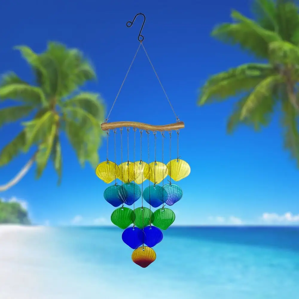 

Creative Iron Art Wind Chime Hanging Exquisite Sun Catcher Colorful Light Collection Pendant Gift