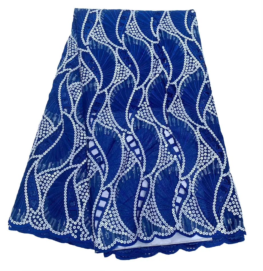 Embroidery Handcut French Lace High Quality African Organza Lace Tulle Mesh Fabric Nigerian Dubai Traditional Occasional Wear