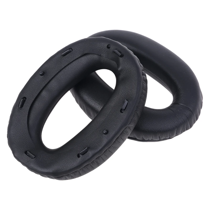 MDR-1000X MDR 1000X WH-1000XM2 헤드폰용 가죽 이어패드 이어 쿠션 1쌍