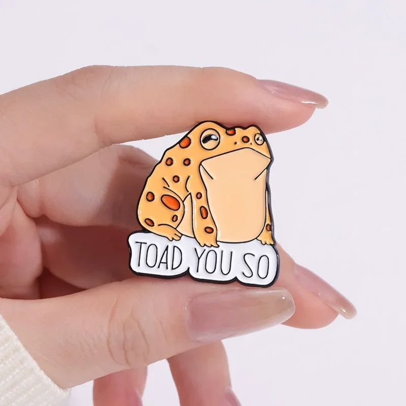 Creative Animal Shape Brooch Dove Dragon Frog Snake Head Cat Dinosaur Metal Badge Exquisite Versatile Animal Brooch image 5