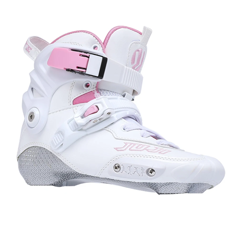 1 Pair Carbon Fiber Skate Up Boot JUF Inline Skate Boots Professional Slalom Skates Roller Free Skating Shoes Sliding Patines