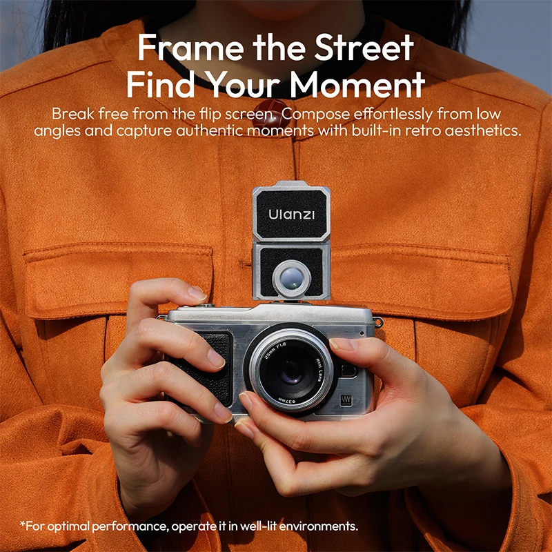 Ulanzi VF01 Waist-Level Viewfinder for Canon Fuji Sony Nikon