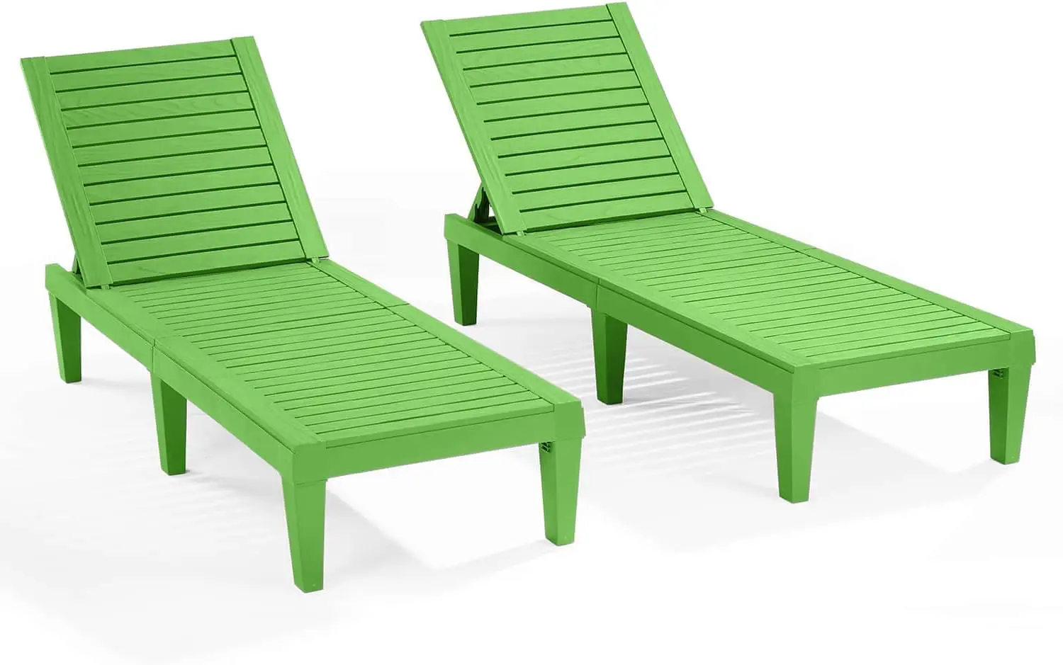Set Of 2 Folding Tanning Beach Chairs With Face Hole, 5 Position Reclining Sun Lounger, Portable Lightweight Lawn Chairs With Padded Pillow For Outside Pool Side Reading Sunbathing, Lime Green