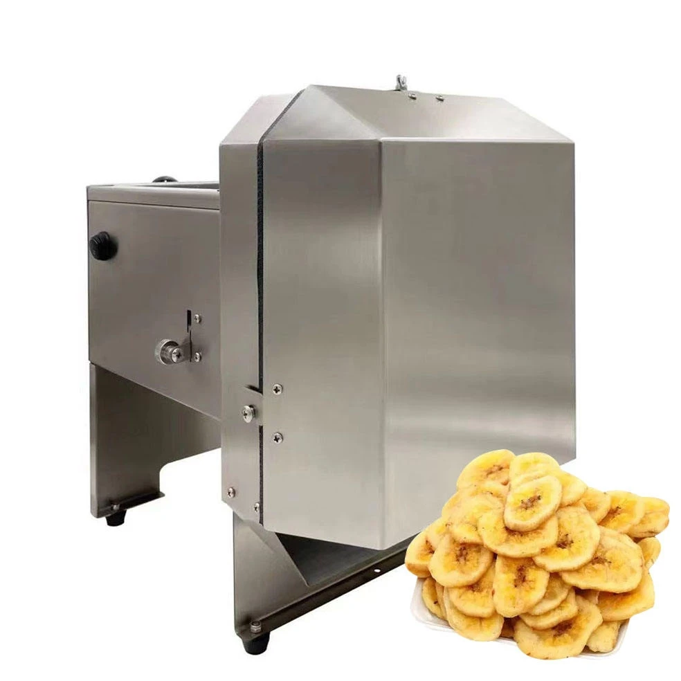 Electric Banana Slicer Banana Chips Making Machines  Automatic Plantain Multi Chips Cut Cutting Machine