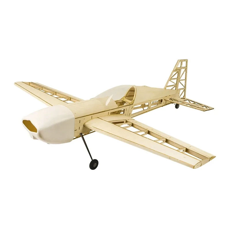 

RC Wood Airplane Wood RC Airplane Kit Toy Extra330 Frame Without Cover Wingspan 1000Mm Balsa Wood Model Building Kit