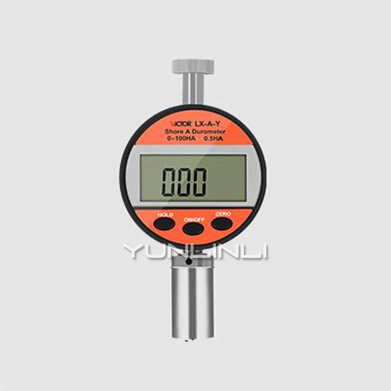 

Digital Gauge Shore Hardness Durometer High Precision Digital Hardness Meter Shore for Plastic, Leather, Rubber, LX-A-Y/LX-A-2