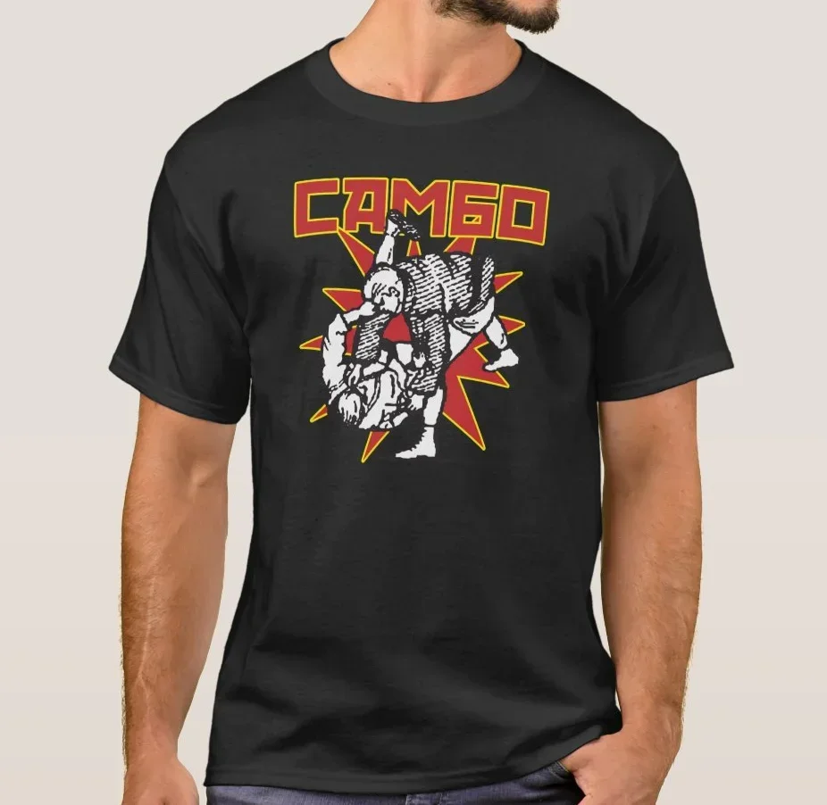 Russian Martial Arts Best Grappling SAMBO T-Shirt 100% Cotton O-Neck Summer Short Sleeve Casual Mens T-shirt Size S-3XL