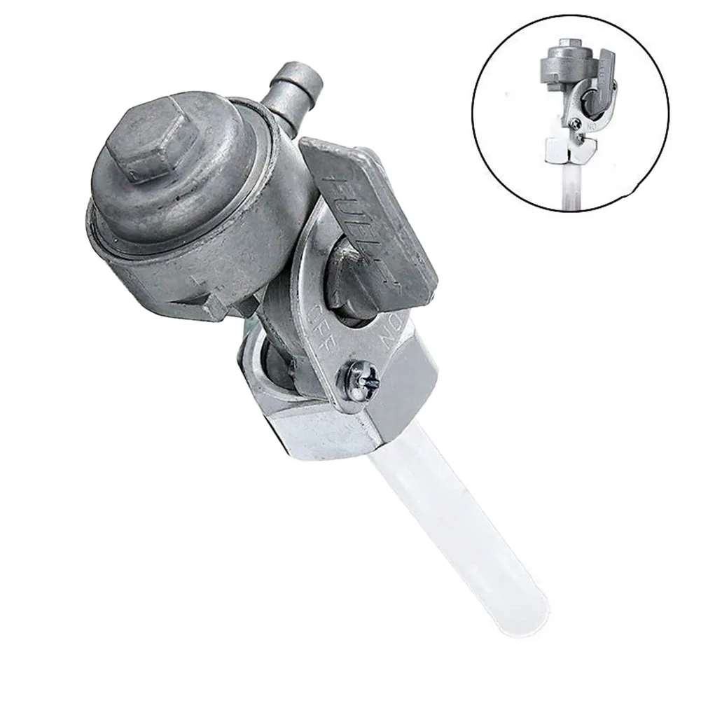 Fuel Valve with Inbuilt Petrol Filter for Matrix For PG 3010 F Generator Models 6mm Hose Inlet and External Thread Outlet