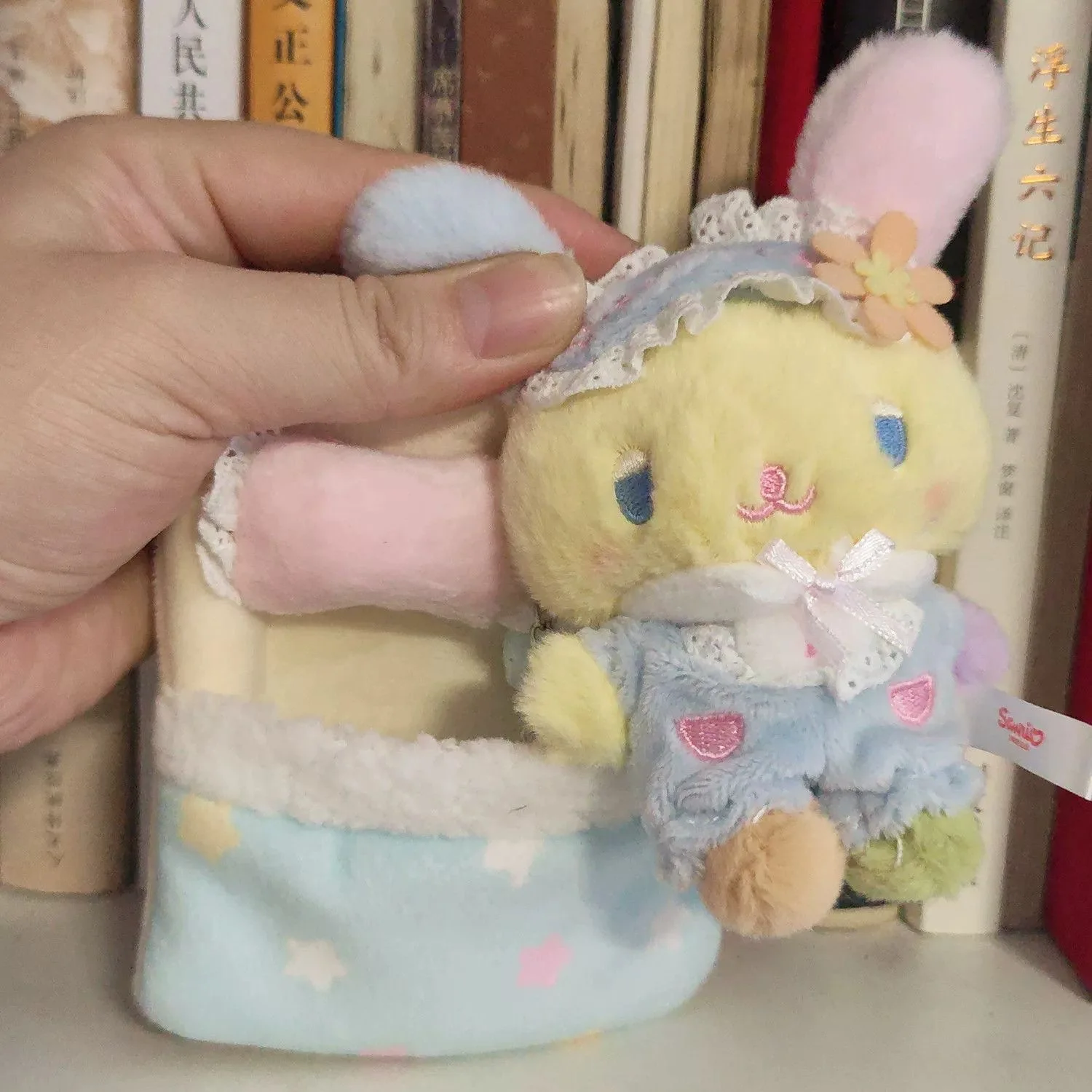 Replica Edition Usahana Piano Good Night Sleep Series Detachable Sleeping Bag Keychain Diy Plush Toys Girl Handbag Decoration