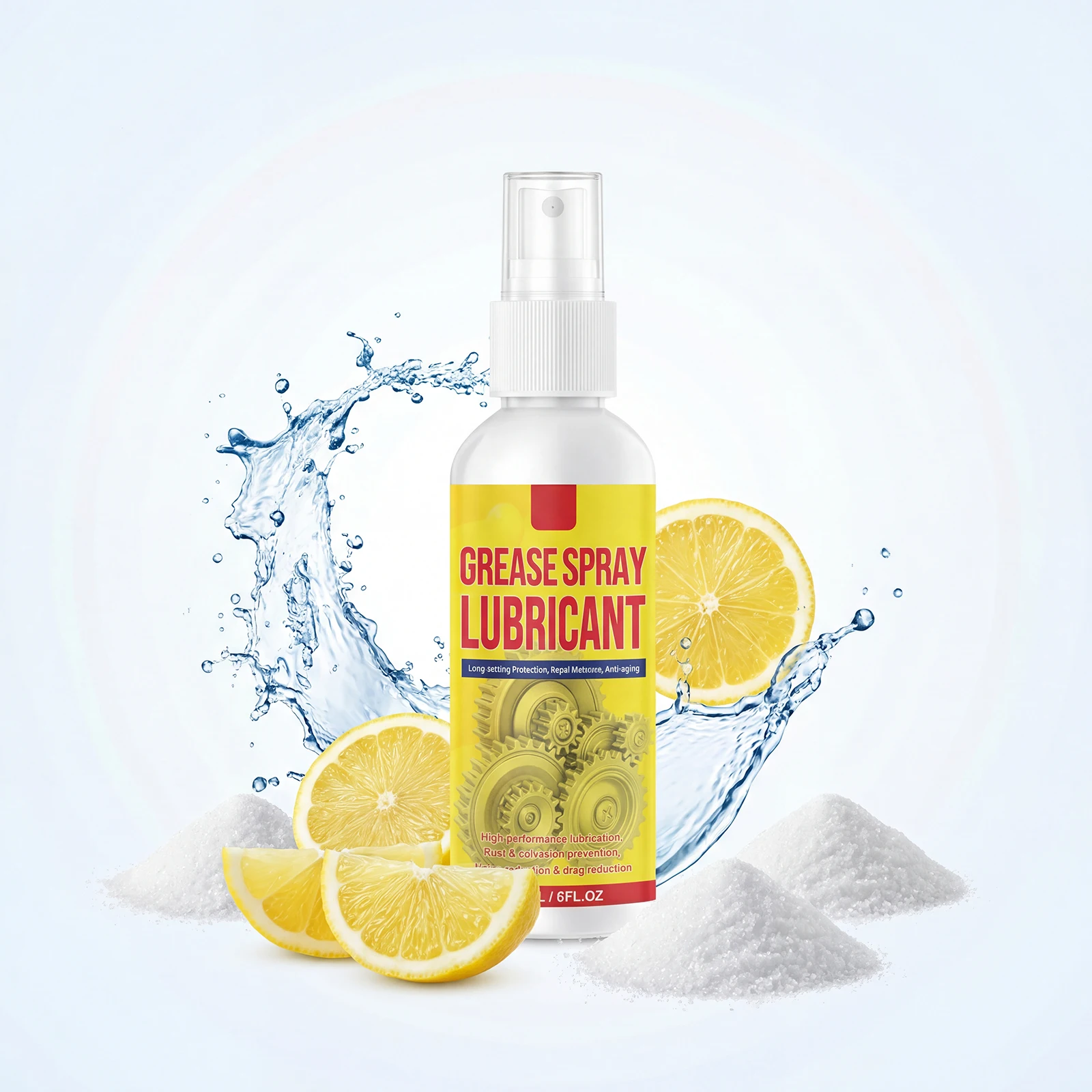 Rust Remover Lubricant Spray Multi Purpose Anti Rust Lubrication Smooth Operation For Auto Parts Home Tools Cleaning Maintenance