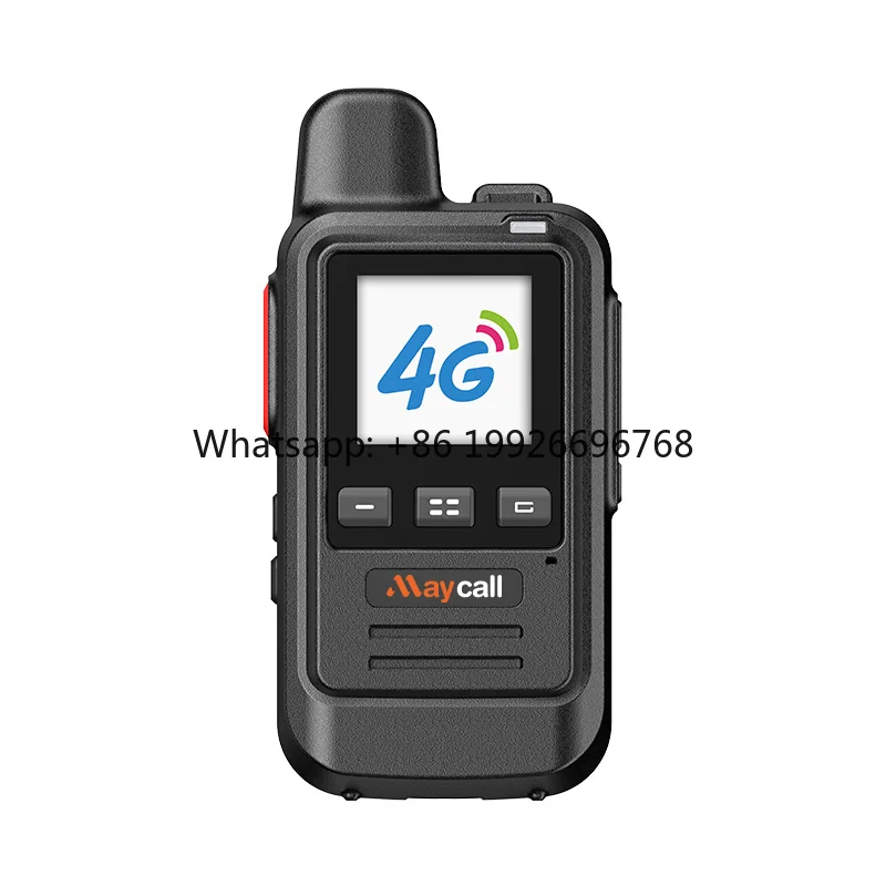 MC-528 European Edition 4G Handheld Walkie Talkie Loud Horn Global GPS POC IP65 Water Resistant 2500-3000mAh Battery