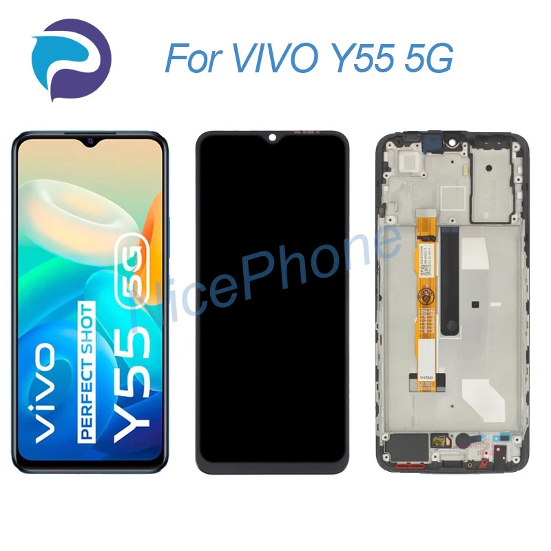 

for VIVO Y55 5G LCD Screen + Touch Digitizer Display 2408*1080 V2127, V2154 For VIVO Y55 5G LCD Screen Display