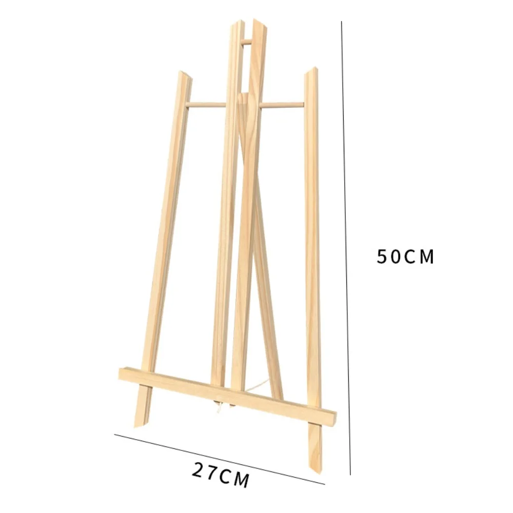 

Складной настольный мольберт 30 см/40 см/50 см, легкий регулируемый деревянный мольберт для рисования, портативный художественный держатель для рисования