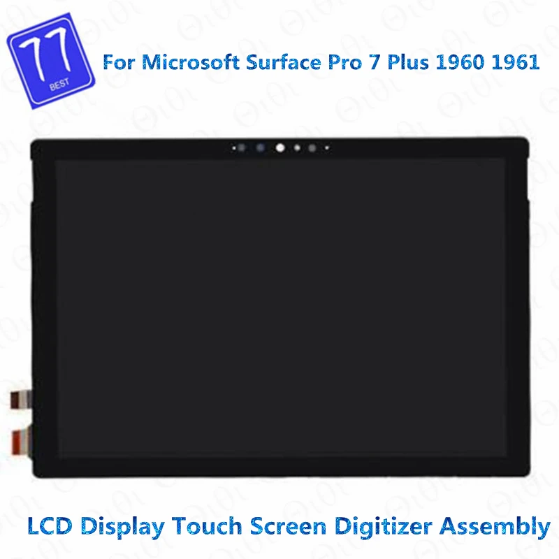 12.3 inch LCD Assembly For Microsoft Surface Pro 7 Plus Pro 7 + 1960 1961 LCD Pro 7 Plus Laptop LCD Screen Assembly With Touch