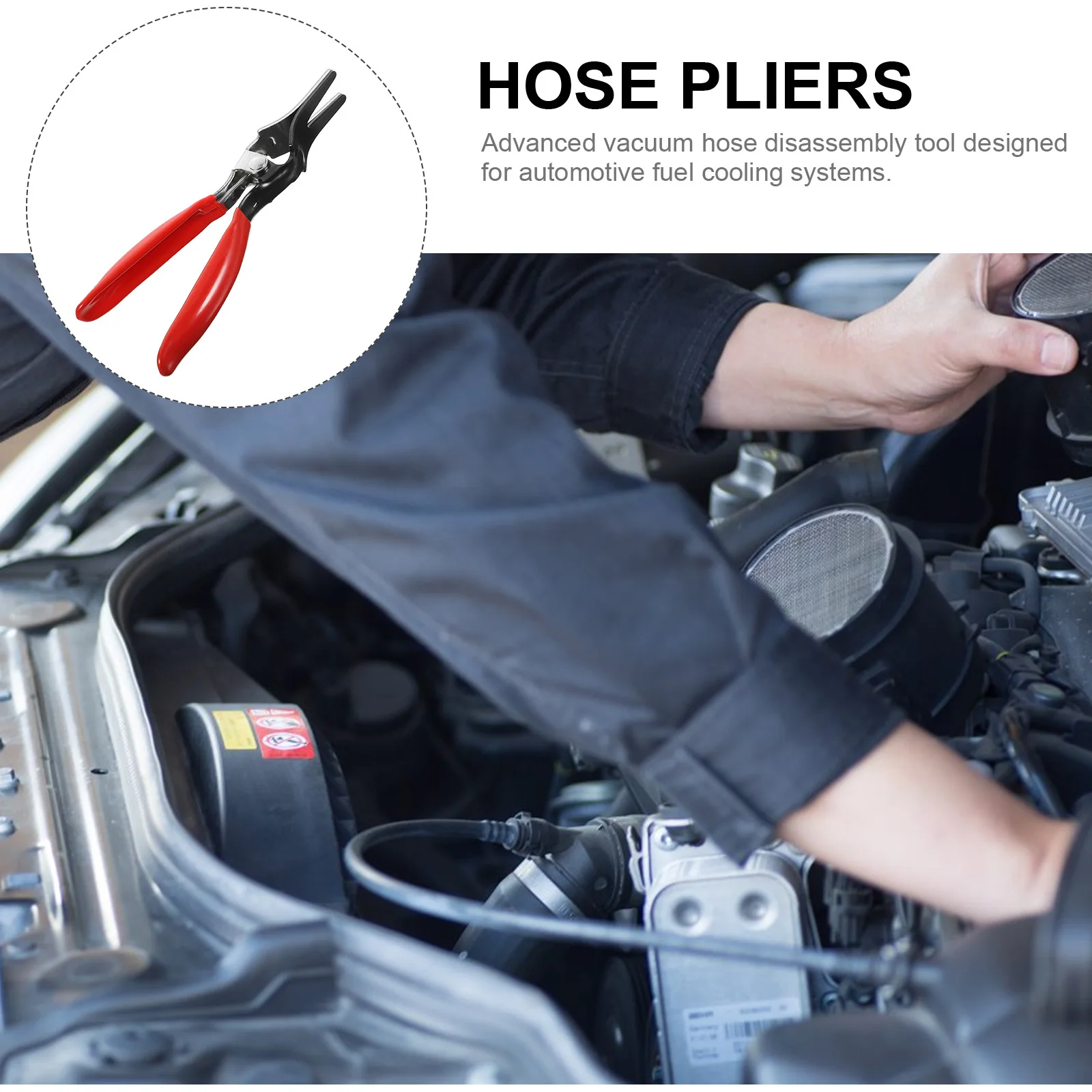 Vacuum Line Hose Remover Hose Removal Pliers Separator Pliers Sturdy 45 Steel Fuel Line Clamp Automotive Repair Tools