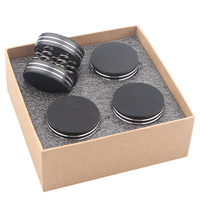 HiFi Audio Foot Pad Aluminum Alloy Spring Shock Absorption Speaker Equipment Spike Foot Nail - ( 4 Pcs )