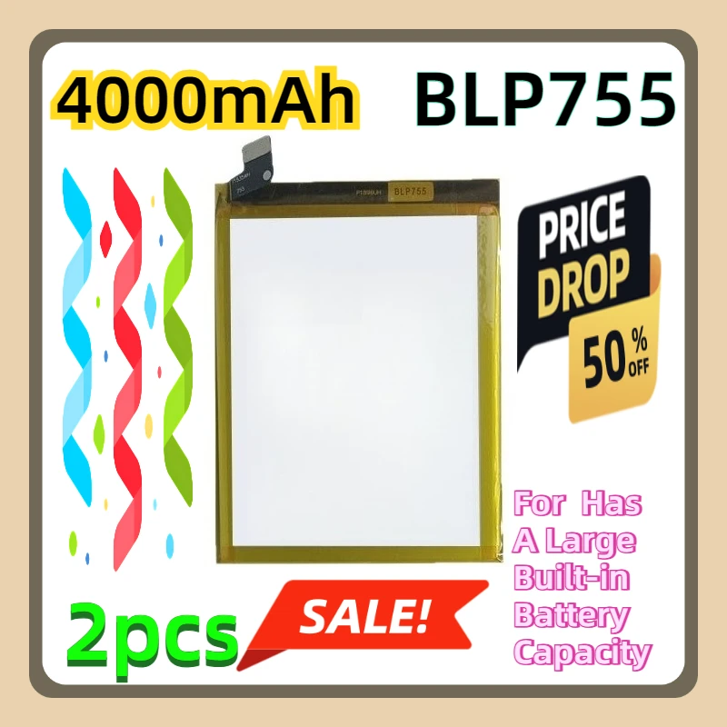 

For BLP755 Has A Large Built-in Battery Capacity 2pcs