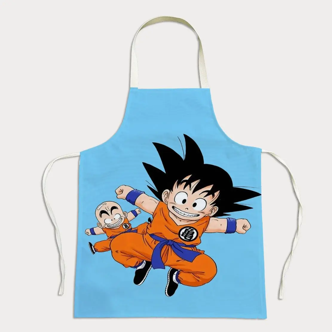 Dragon Ball Schürze, niedliche, modische Cartoon-Schürze, personalisiert, kreativ, Kawaii-Kunst, Malerei, Hausarbeit, Taillenschürze, Geschenk für Freunde – Detail 7