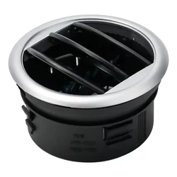1pcs Car Air Conditioning Vent Grille Cover Car Instrument Panel Plastic Black Electrical Equipment  A/C Grille For 320