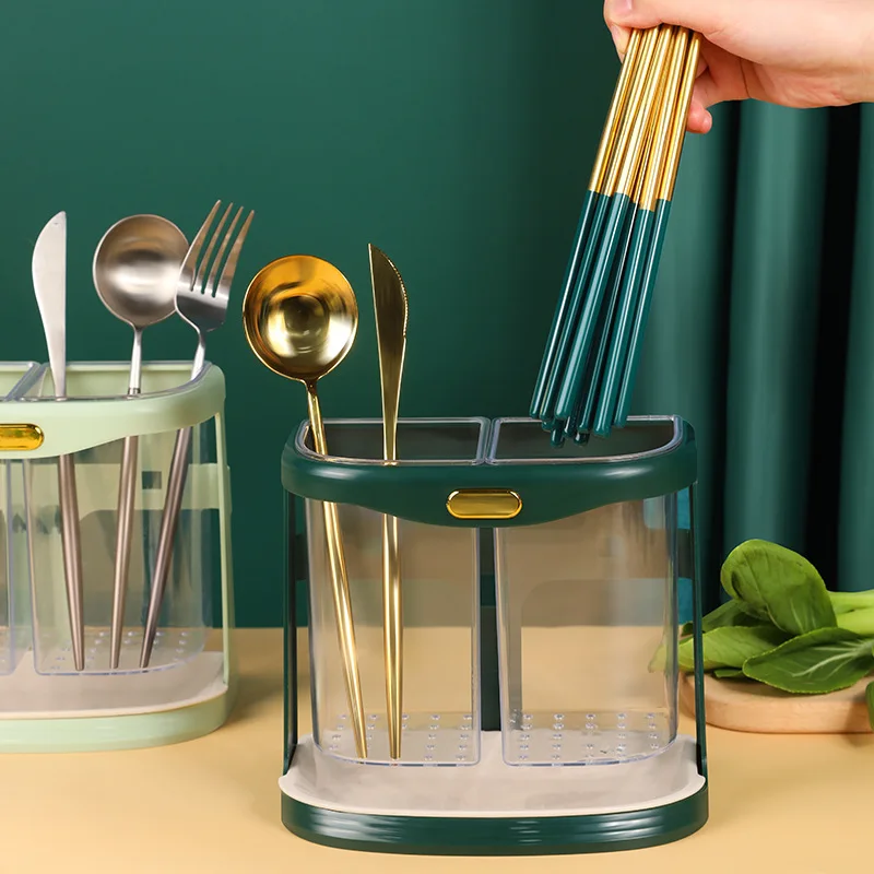 

Chopsticks and spoon storage racks, household wall-mounted kitchen shelves, chopstick cages, organizer kitchen