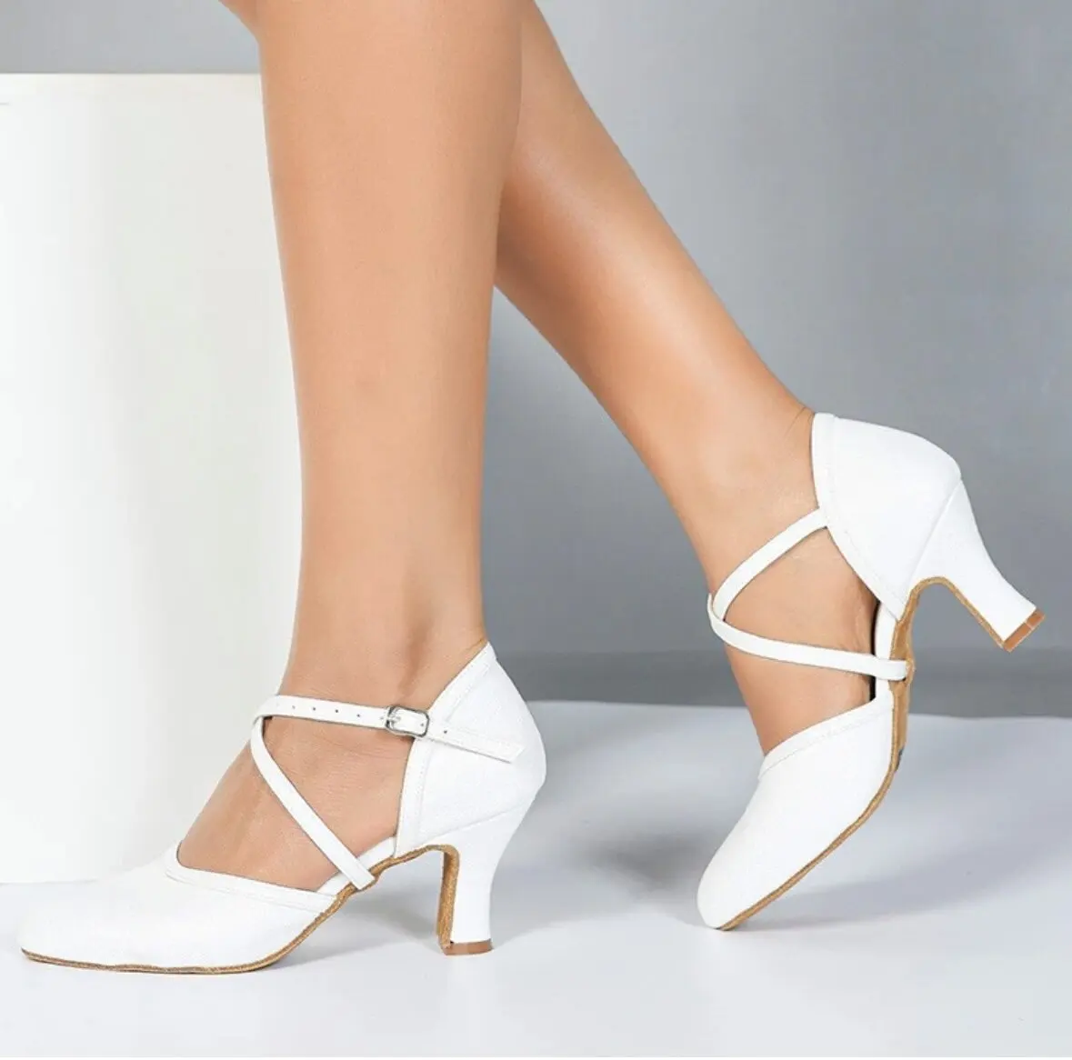 

LOOGTSHON Women's Fashion High Heel Jazz Dancing Shoes Latin Water Platform Comfortable Ladies Footwear