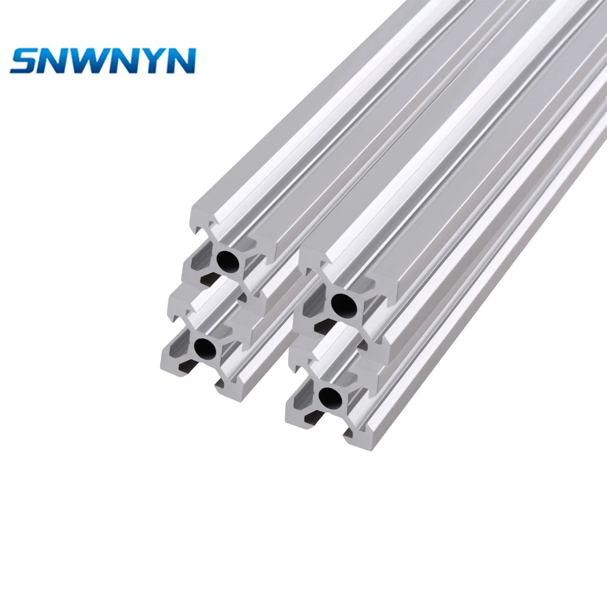 4PCS 2020 Aluminum Profile  V Slot 2020 Aluminium Extrusion Anodized 400 500 600mm EU Standard CNC 3D Printer Parts