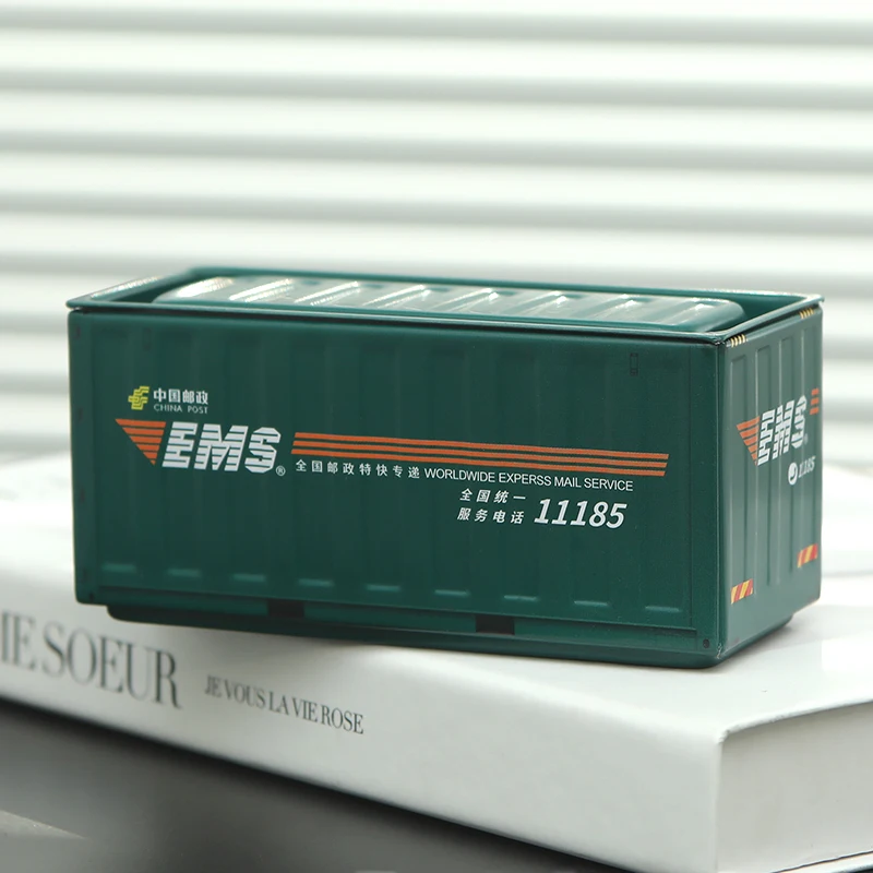 Mini ijzeren opbergdoos Creatieve decoratie Verzamel kleine voorwerpen Miniatuur opslag Display Box Desktop Mini Container Model Geschenken