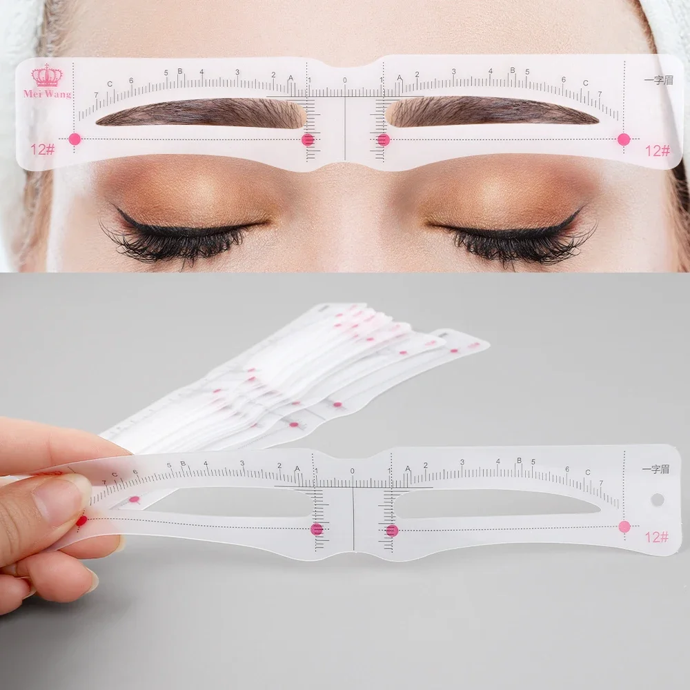 Eyebrow Stencil Drawing Thrush Card 20 Fashionable Style Eyebrow Shaper Kit for Women Reusable Eyebrow Template Suitable for 98%