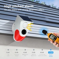 Outdoor Waterproof Wireless 120dB Security Sound Alarm Detector PIR Motion Sensor Home Burglar Alarm System With Remote Control