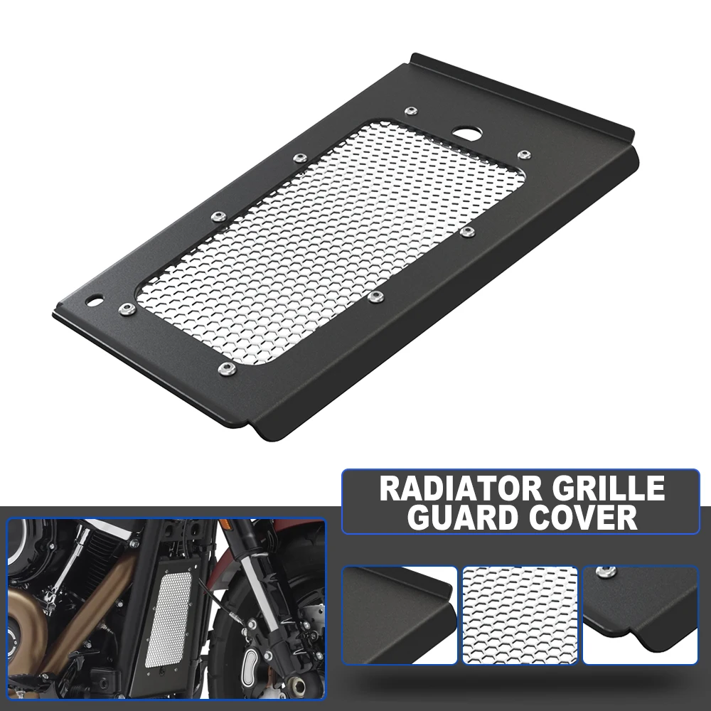 Motorcycle Oil Cooler Guard Cover Protect For Softail Range model /Breakout/Standard/Deluxe/FXDR 2018 2019 2020 2021 2022 2023