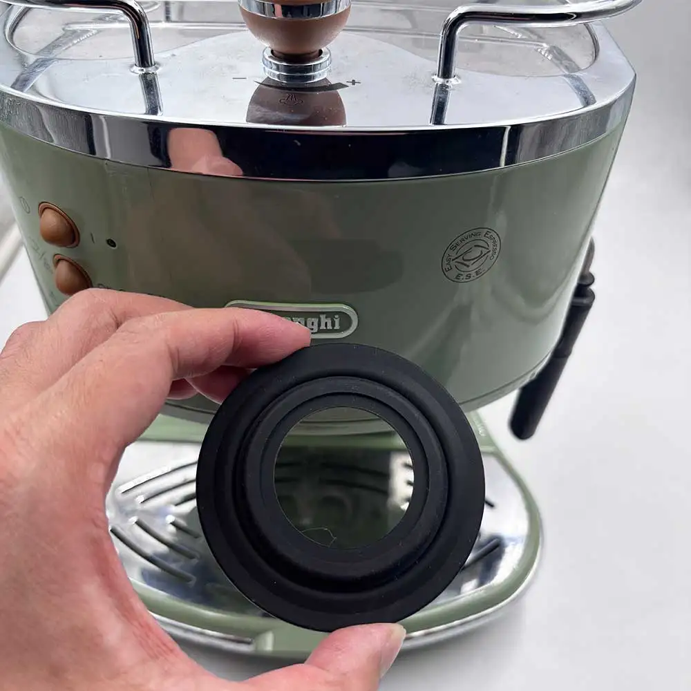 Silicone Group Head Seal Gasket for DeLonghi ECO310/EC155/EC221 Espresso Machine Replacement Group Head Seal Ring Accessory