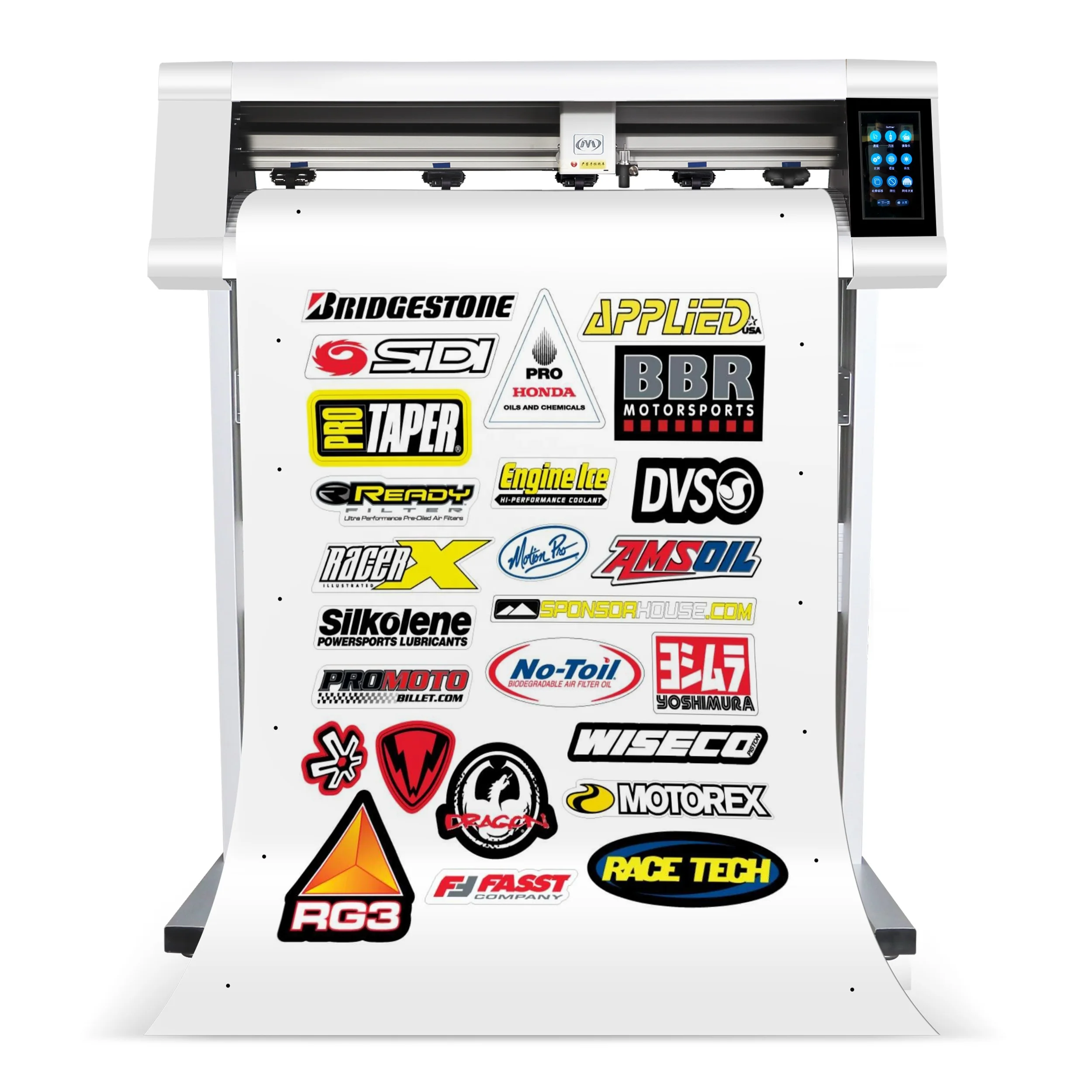 

NEW MYCUT Camer Contour Cut Vinyl Cutter Plotter Touch Screen Making Machine