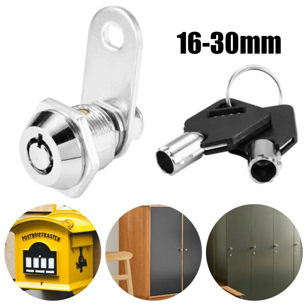 Home Organization 16 Mm Cam Lock Cam Lock For Cabinets Cabinet Lock Convenient Key Management Multiple Application Options view 6