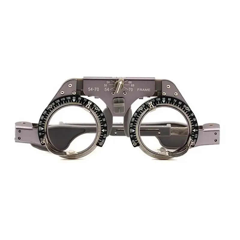 

Pd 54-70mm Adjustable Titanium Optometry Trial Frame Light Weight Lens Ophthalmology Teaching