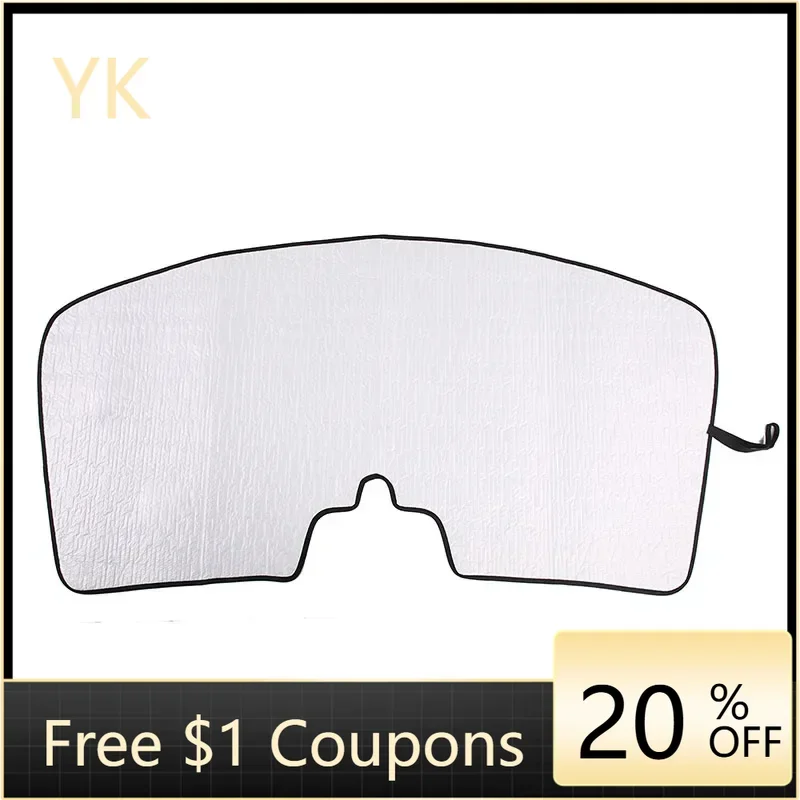 

Aluminum Foil Car Front Windshield Full Window Glass Sun Protection Parasol Car Accessories For Porsche Taycan 2019-2022