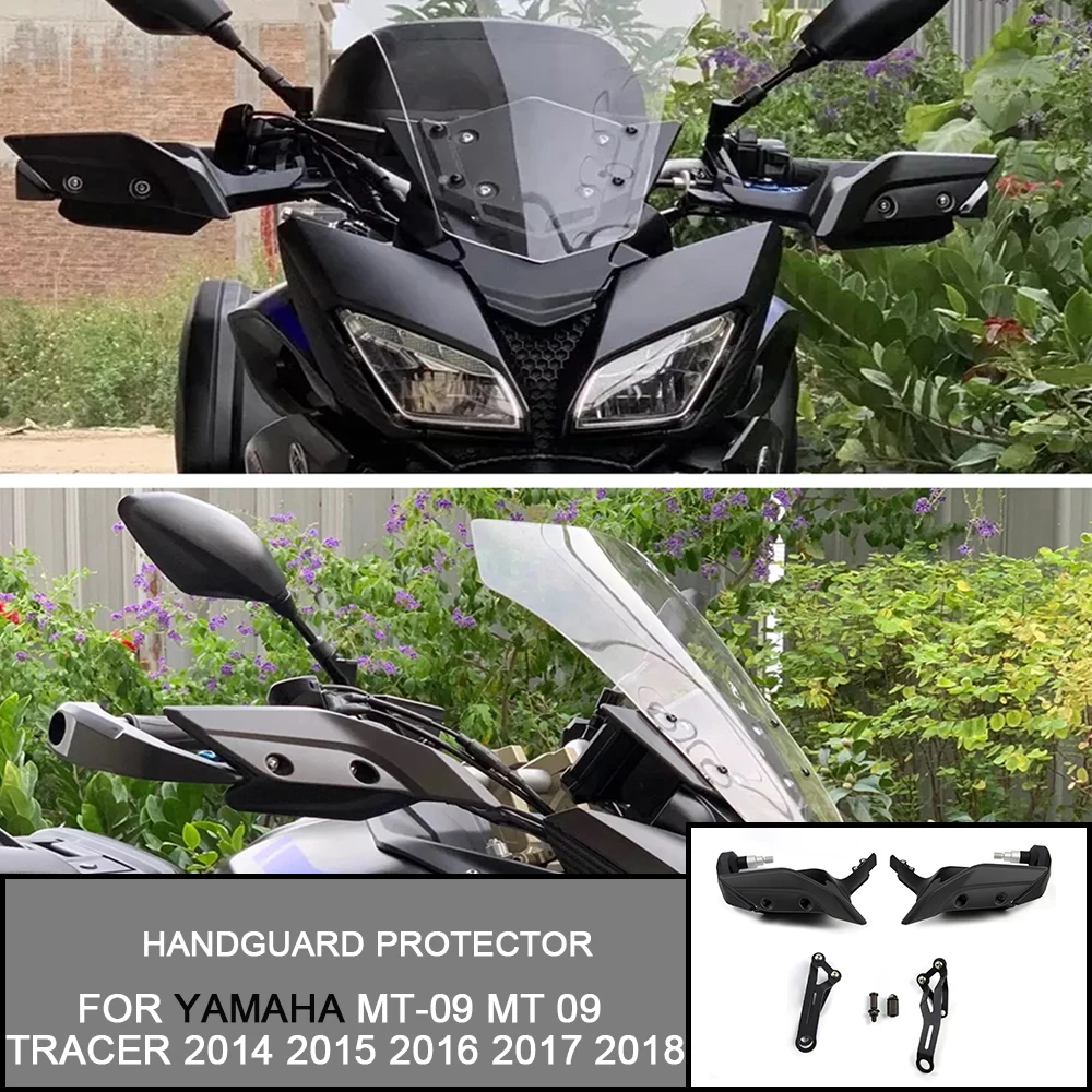 

For Yamaha MT-09 MT 09 TRACER 2014 2015 2016 2017 2018 Handguard Protector Bike Guards Extended Hand Guard Deflector Handguards