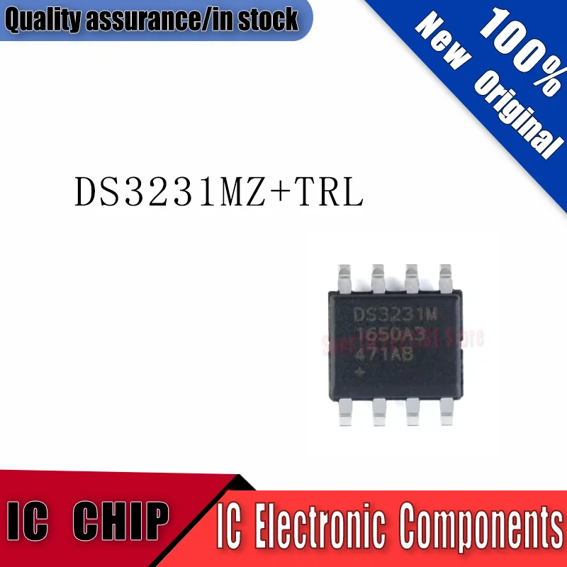 5PCS New Original DS3231MZ+TRL DS3231M SOIC-8 Quality Assurance In Stock IC CHIP