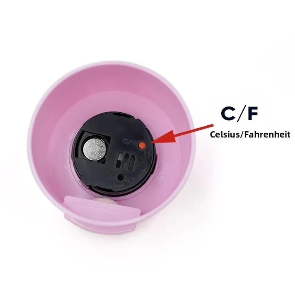 1pcs Temperature Humidity Digital Display Eyelash Glue Storage Tank Leak-proof Plastic Adhesive Container Lashes Adhesive Jar