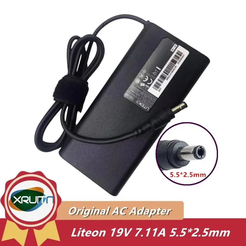 

Original LITEON PA-1131-08RJ 19V 7.11A 135W AC Adapter Laptop Power Supply Charger 5.5*2.5mm Genuine