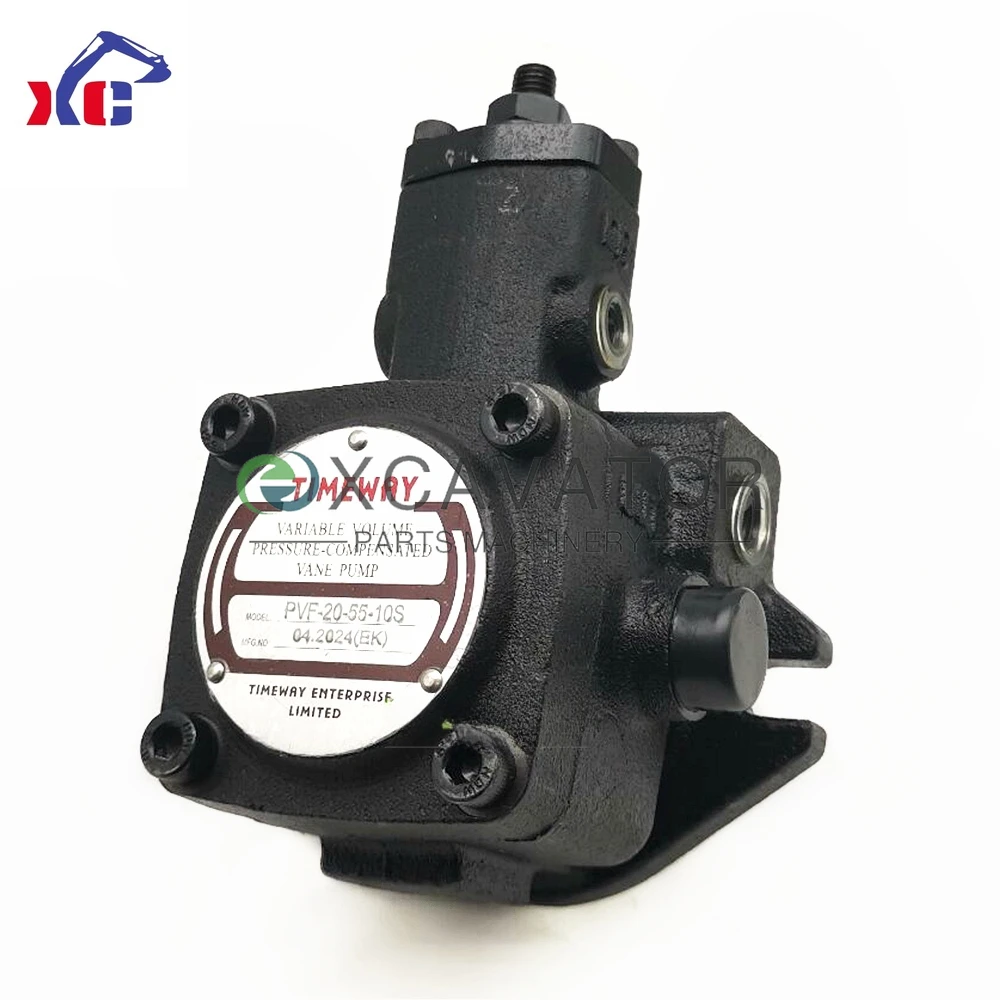 PVF Hydraulic Pump PVF-15-20-10S PVF-20-55-10S Variable Displacement Vane Pump Spline Shaft