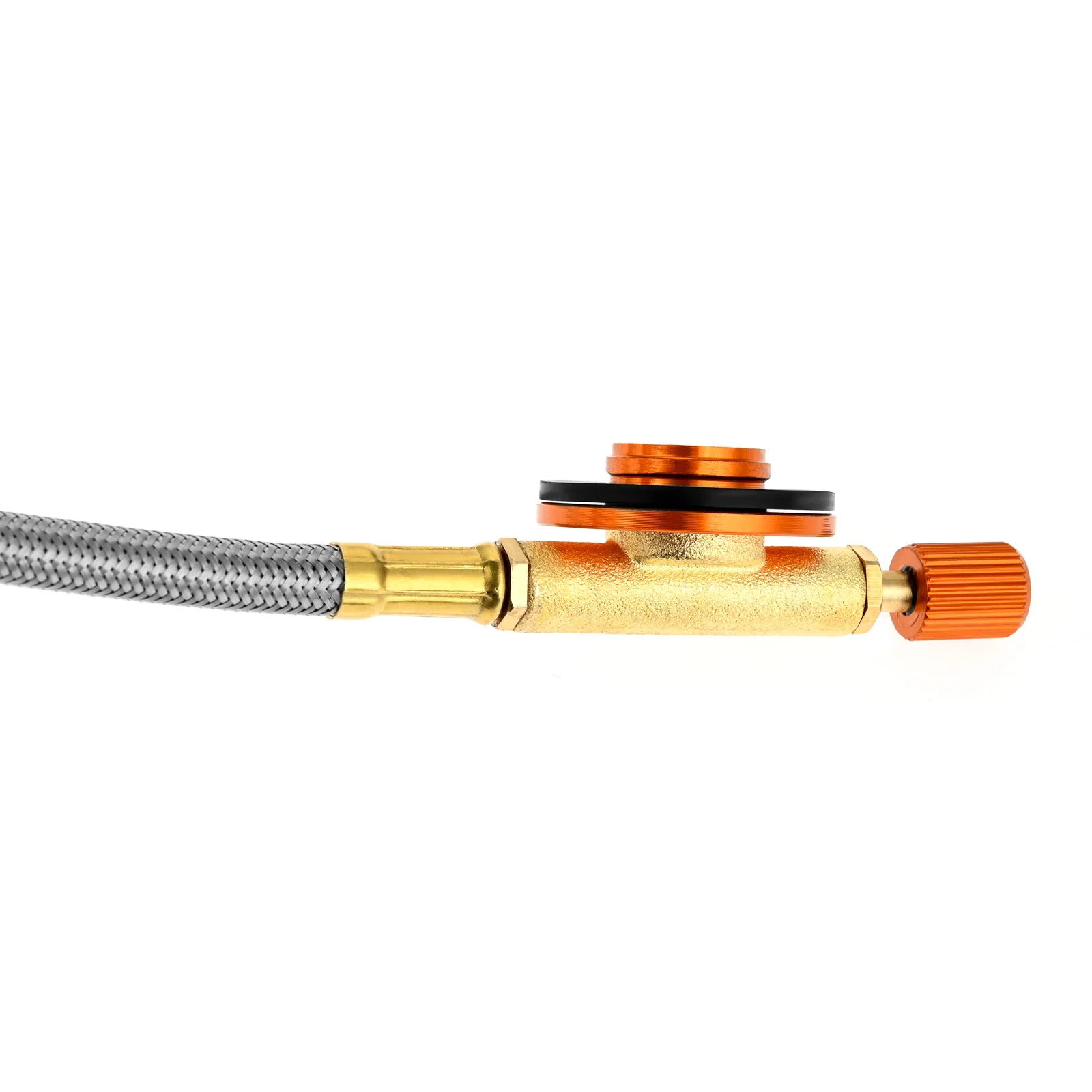 1 Set 1M Fill Hose Universal Male Connector OD Can Gas Adapter Attach Extend OD Can Outdoor Camping Gas Burner Accessories